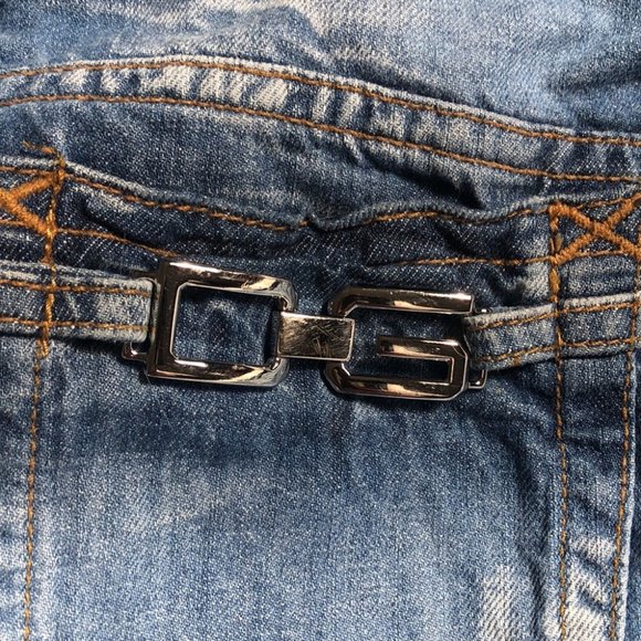 Dolce and gabbana skirt jean denim silver accent - Picture 9 of 16